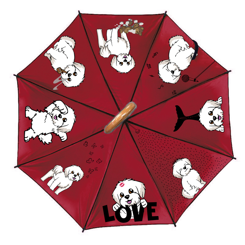 Зонт "Веселые Мальтезе"