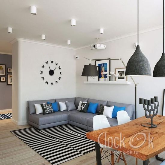 Настенные 3D часы Magic Fly