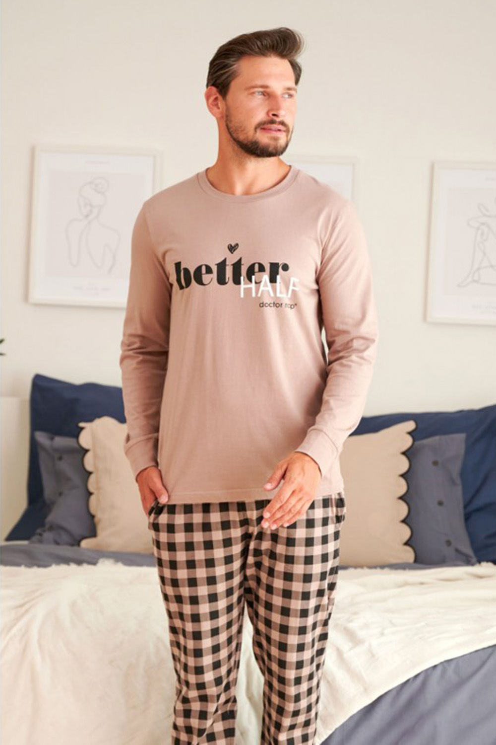 Пижама PMB.5216 Beige Doctor Nap