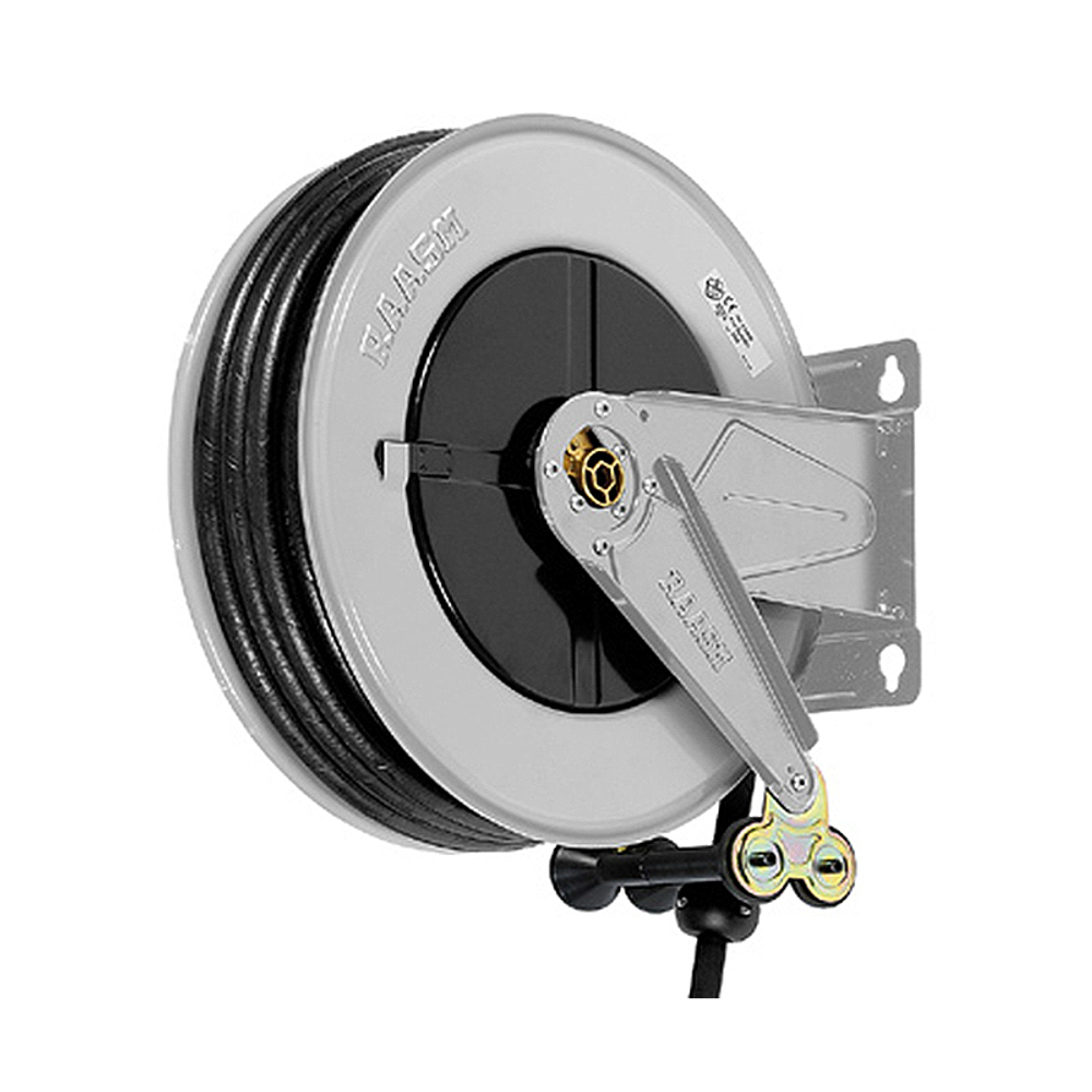 Открытая катушка серии 430 со шлангом 15 м 1/2" 20 бар для воздуха или воды