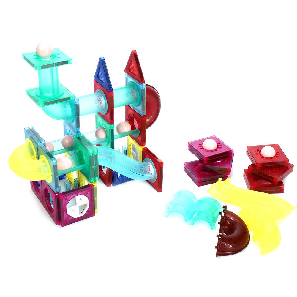 Конструктор магнитный 105эл., коробка HD109A