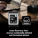 Карта памяти Lexar CFexpress 4.0 Type B 128GB Professional DIAMOND VPG400 (R3700/W3400)