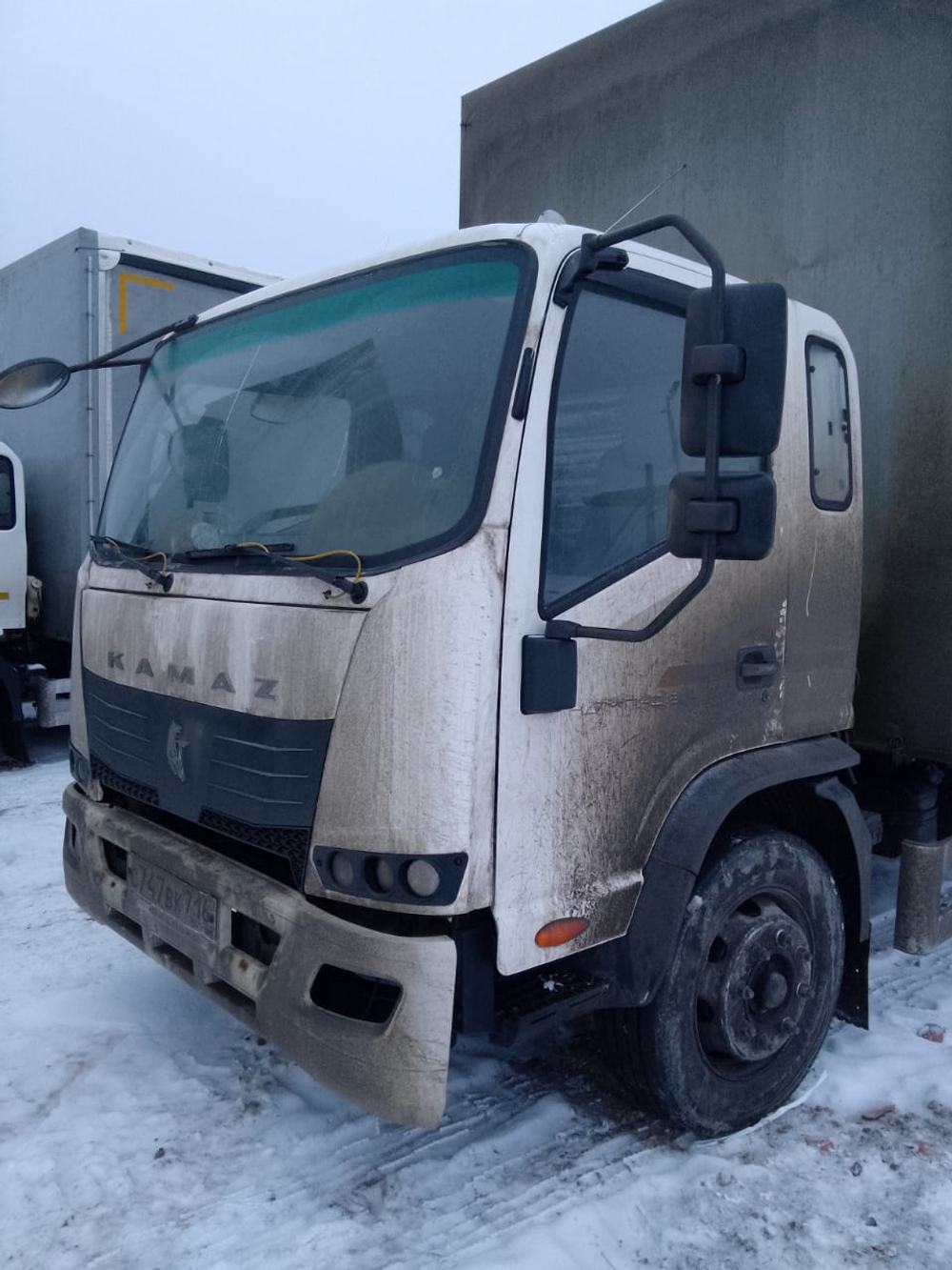 РусТрак 4389* на шасси КамАЗ 43082 4x2 Бортовой (Евроборт) 4389F1 (Евроборт, Дизельный, 3,8 л, 166 л