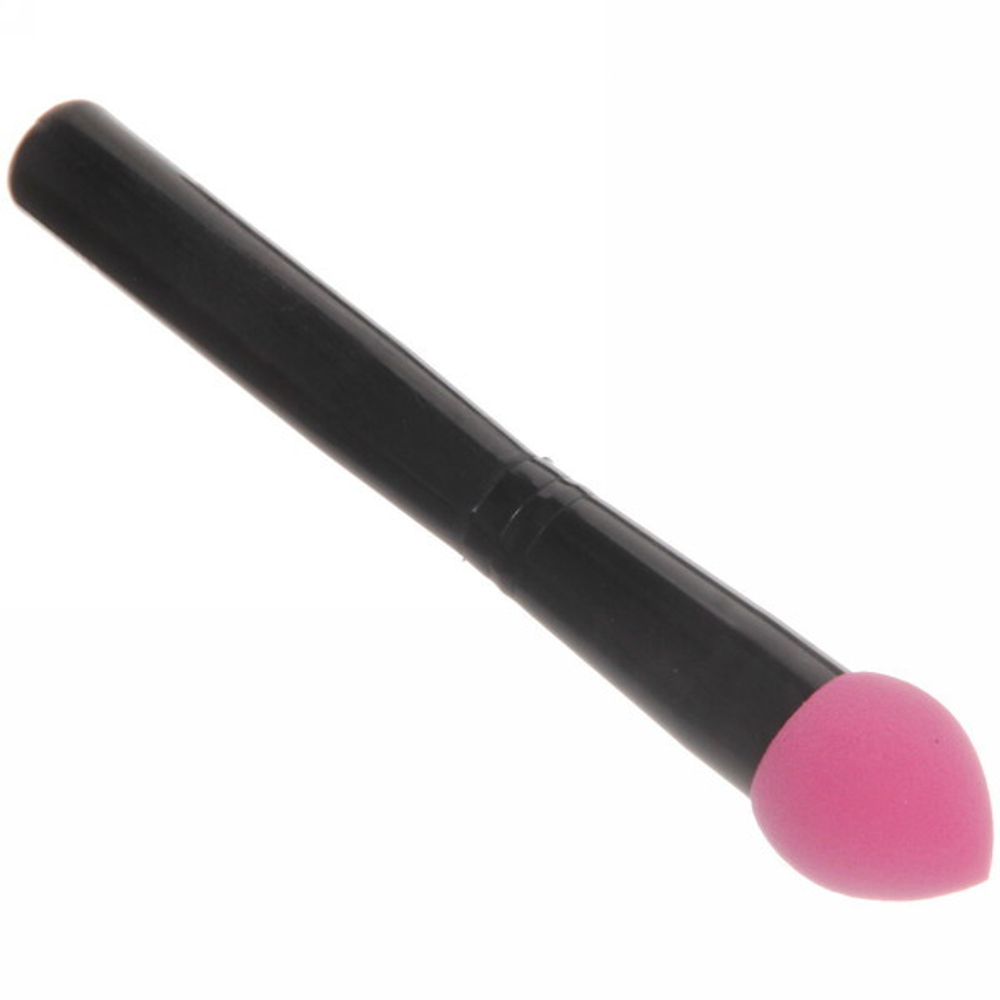 Спонж для нанесения тонального крема и контурирования лица «Beauty Bar», в пакете, цвет розовый и мятный, 15 см