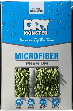 DRY MONSTER Big Monster Towel Полотенце для сушки, 45х70 см. (зеленое)