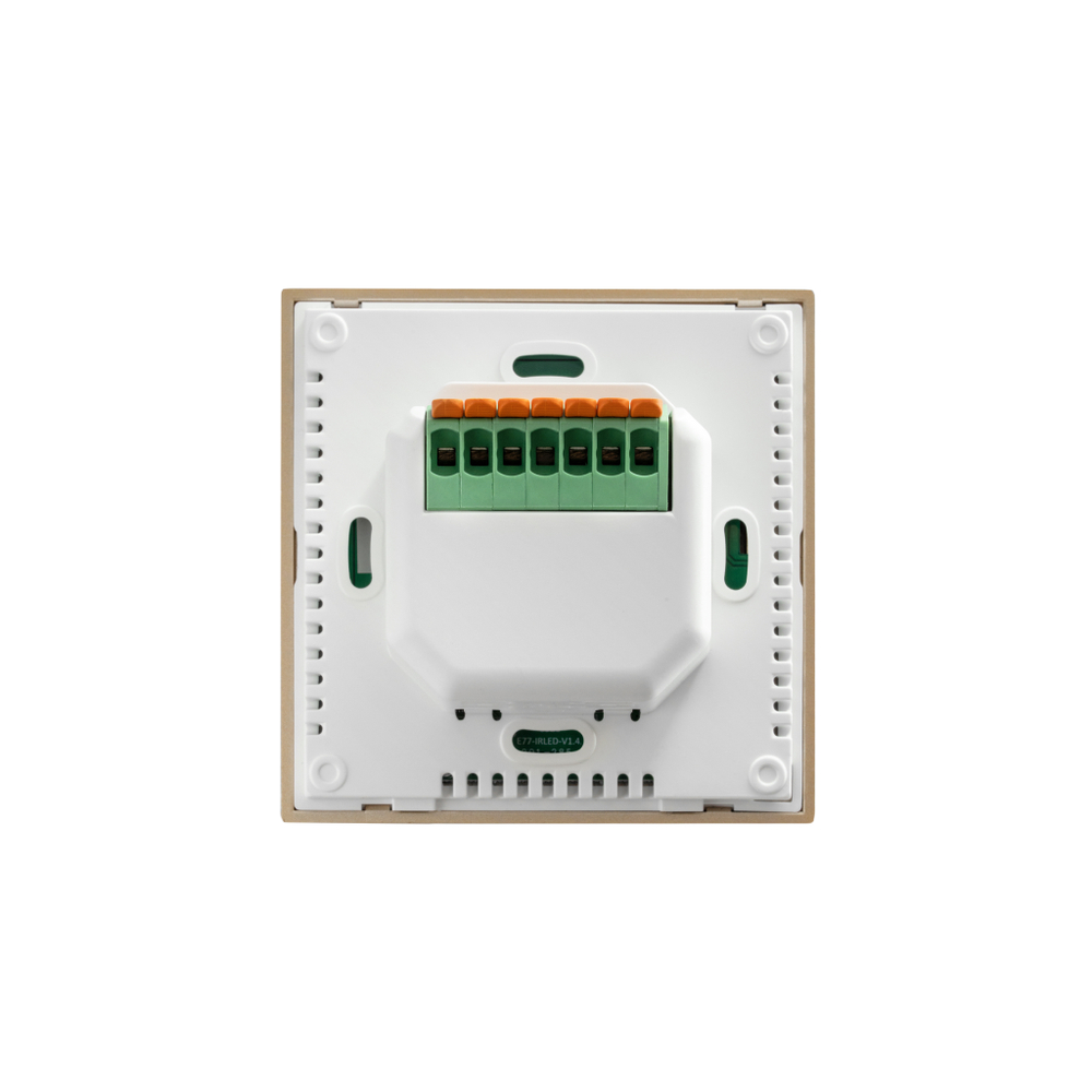 Терморегулятор электронный Теплолюкс Solus Zen Wi-Fi белый/золото