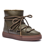 Утепленное угги GRAPE INUIKII - хаки(05000-003)