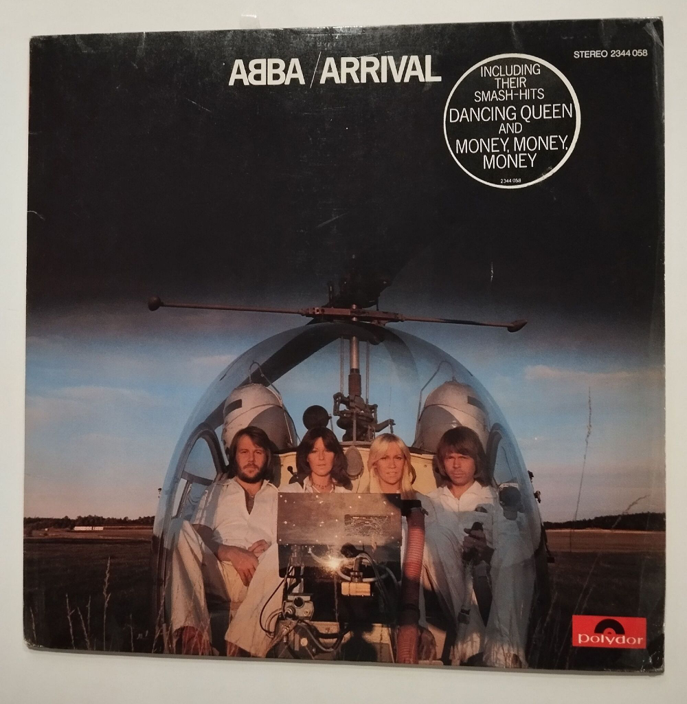 Винтажная виниловая пластинка LP ABBA Arrival (Germany 1976)
