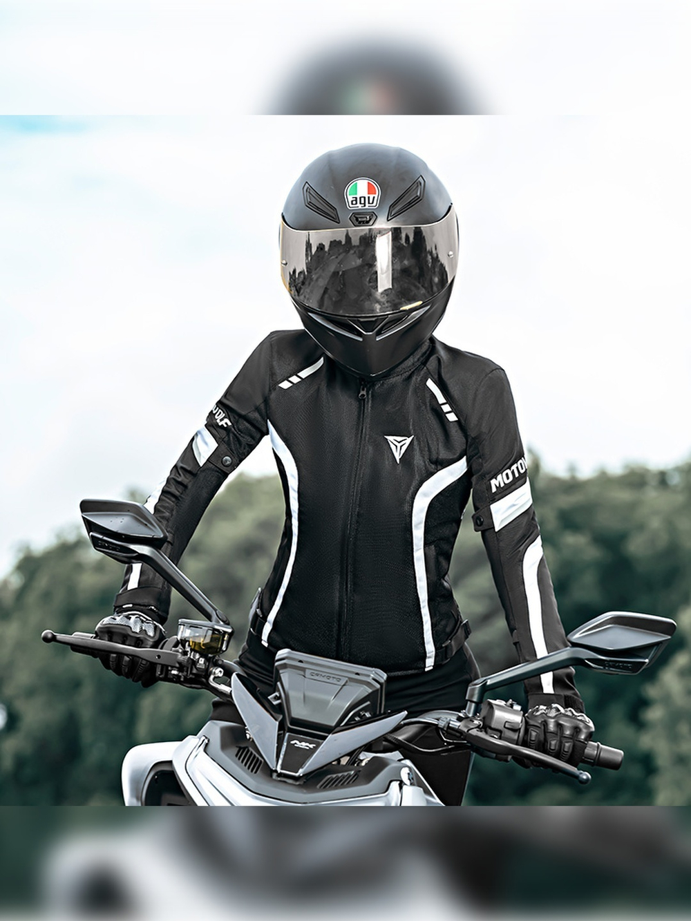 Женская мотокуртка Motowolf