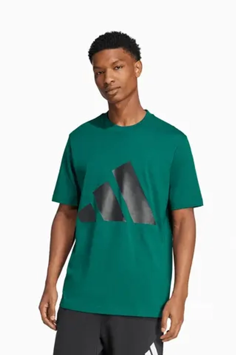 Футболка adidas Essentials Big Logo - зеленый