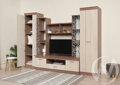 Гостиная Атлантида 4 (ясень шимо темный/ясень шимо светлый)