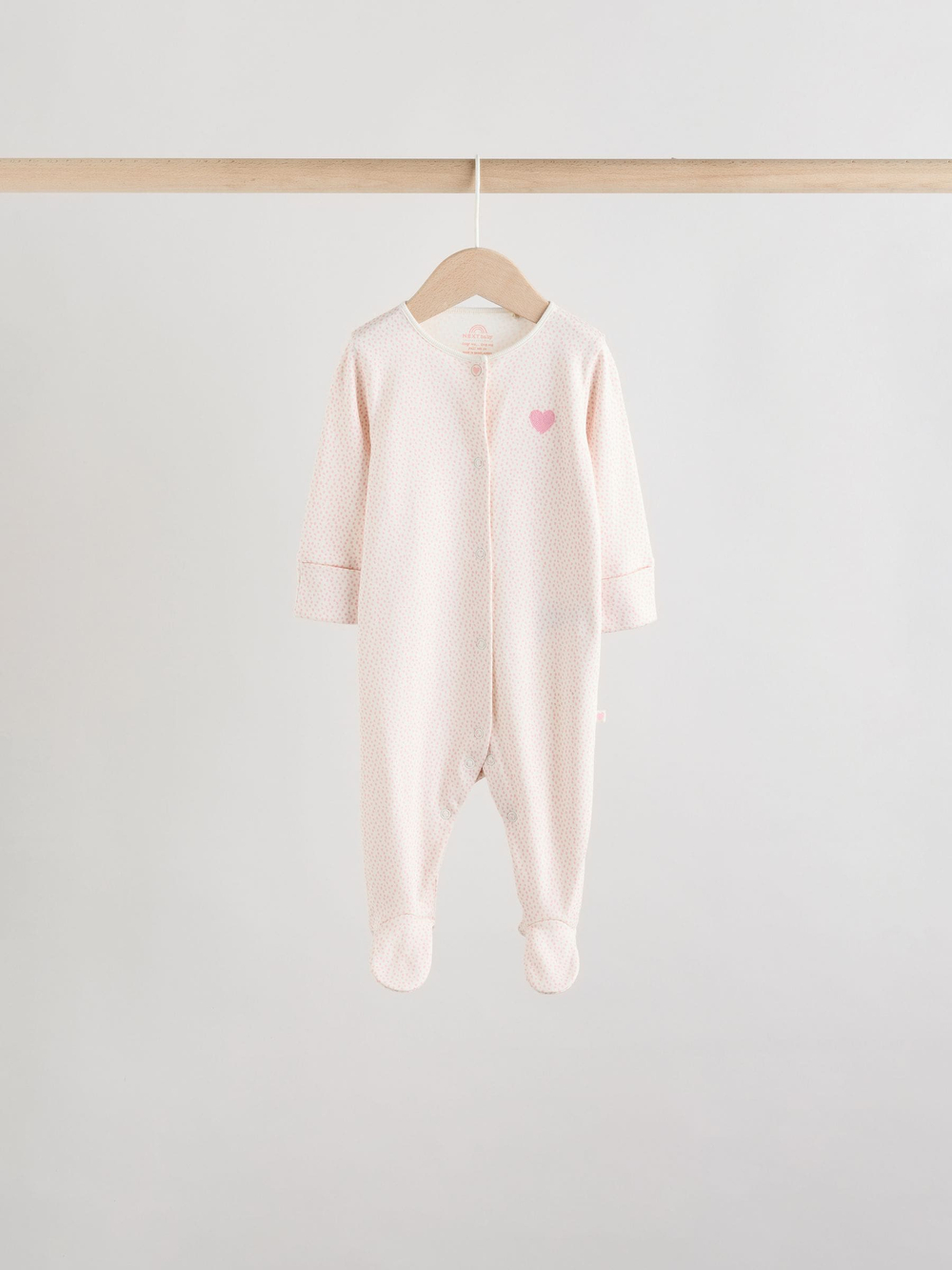 Комбинезон / Cлип для малышей Next AW2-290, 7 шт., Розовый, Бежевый