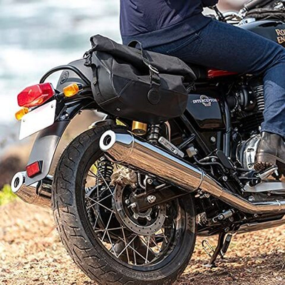 Кофры боковые Royal Enfield, Черные – Interceptor 650, Continental GT 650, 1990410