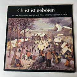 Винтажная виниловая пластинка LP Johannischer Chor Berlin, Weihnachten Mit Dem Johannischen Chor Рождество С Иоанновым Хором (Германия 1977)