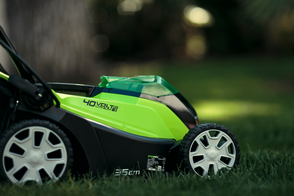 Газонокосилка аккумуляторная Greenworks Арт. 2501907UB,  35 см, c 1хАКБ 4 Ач и ЗУ