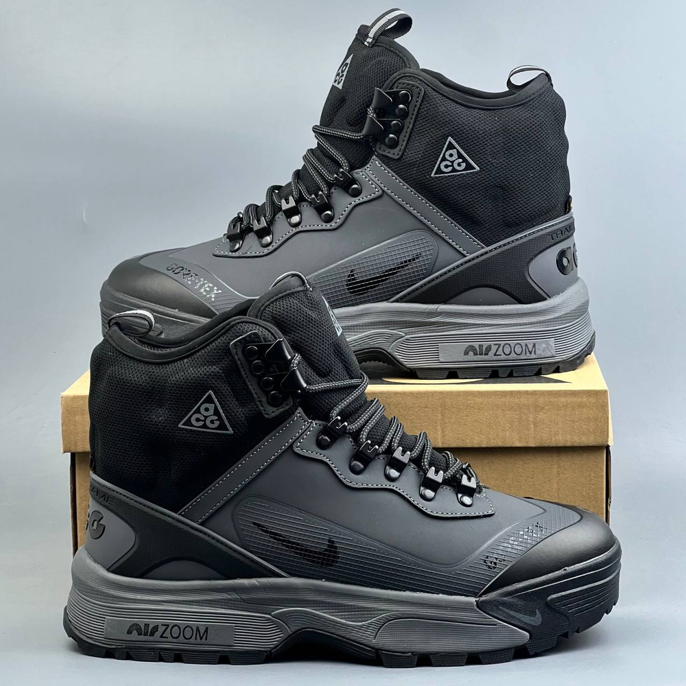 Кроссовки Nike ACG с мехом #453 (сер.)