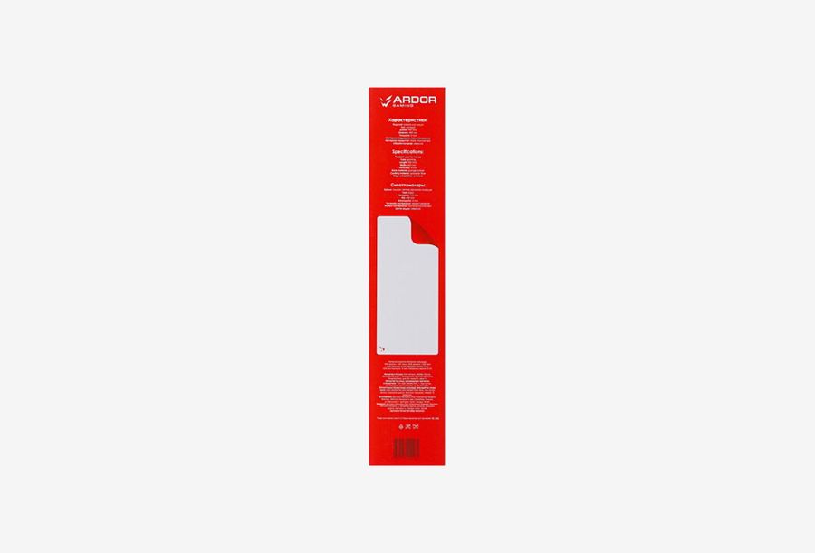 ARDOR GAMING GM-XL White&Red Heavy_0426709110043