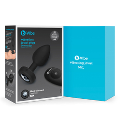 b-Vibe Jewel Plug M/L - Анальная пробка