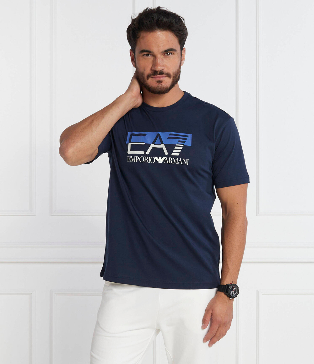 Футболка EA7 - темно-синий(6RPT09 PJ02Z)