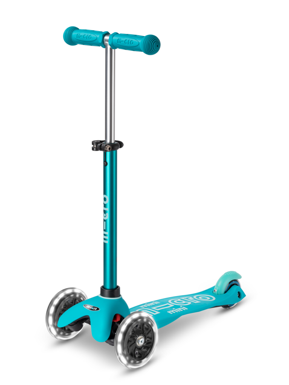 Самокат Mini Micro Deluxe LED Аква