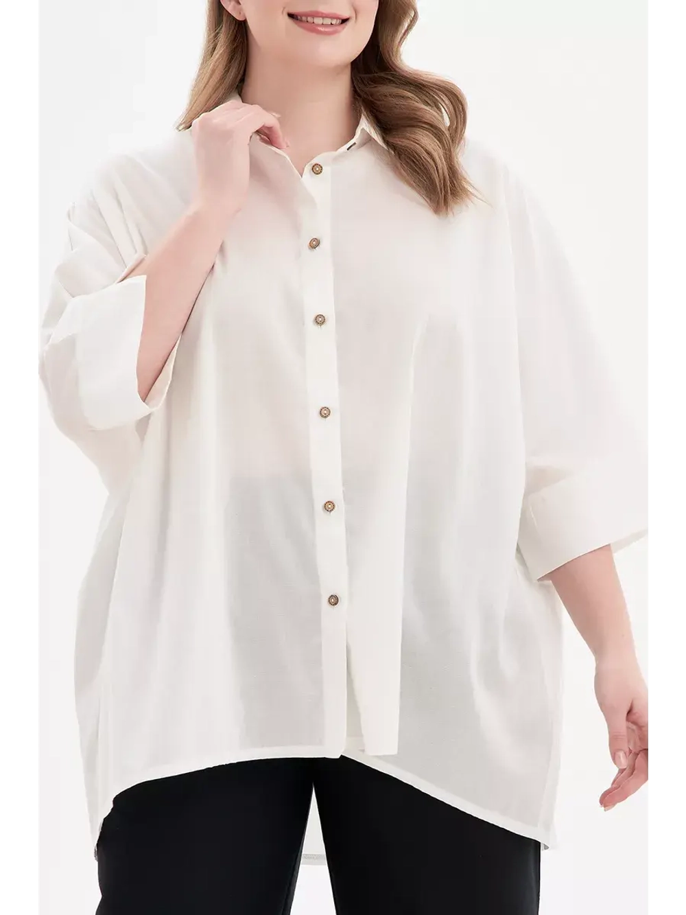 Рубашка свободная