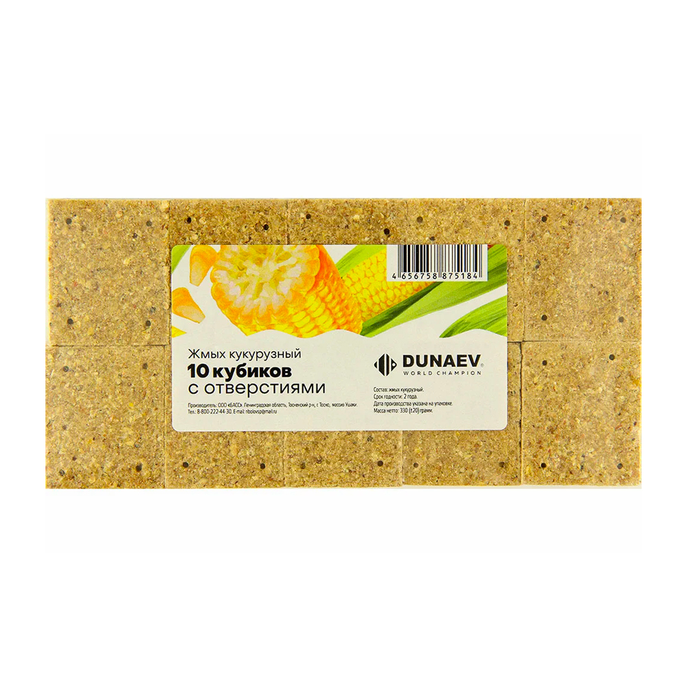 Жмых DUNAEV кукуруза 300г