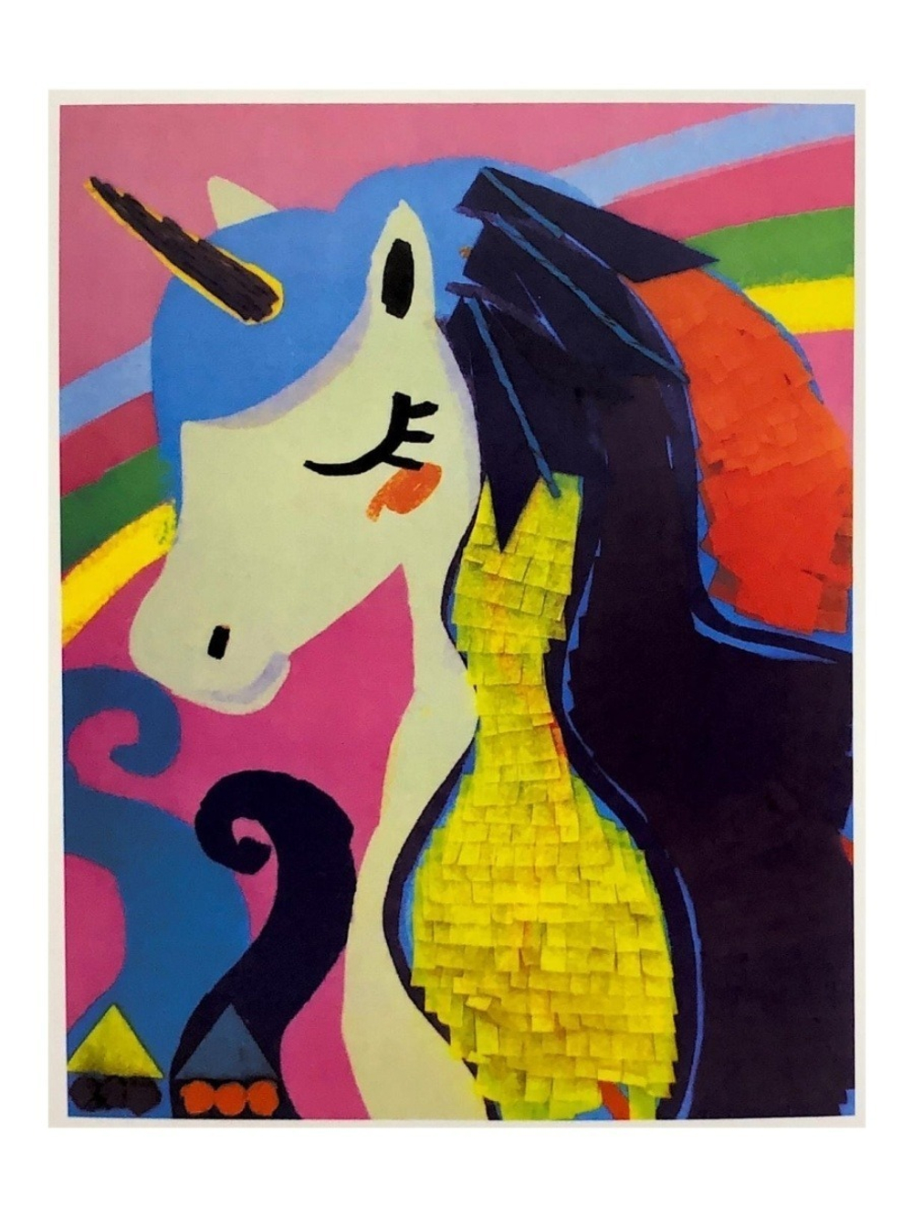 Набор для аппликаций Basir с плотным картоном, размер 25*20 см, с трафаретом, ассорти