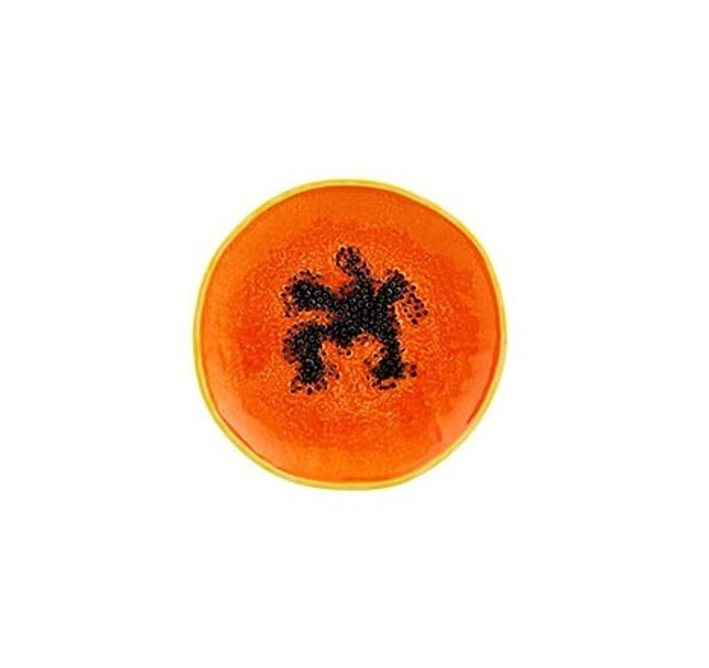 Тарелка десертная Bordallo Pinheiro Tropical Fruits Papaya (21 см)