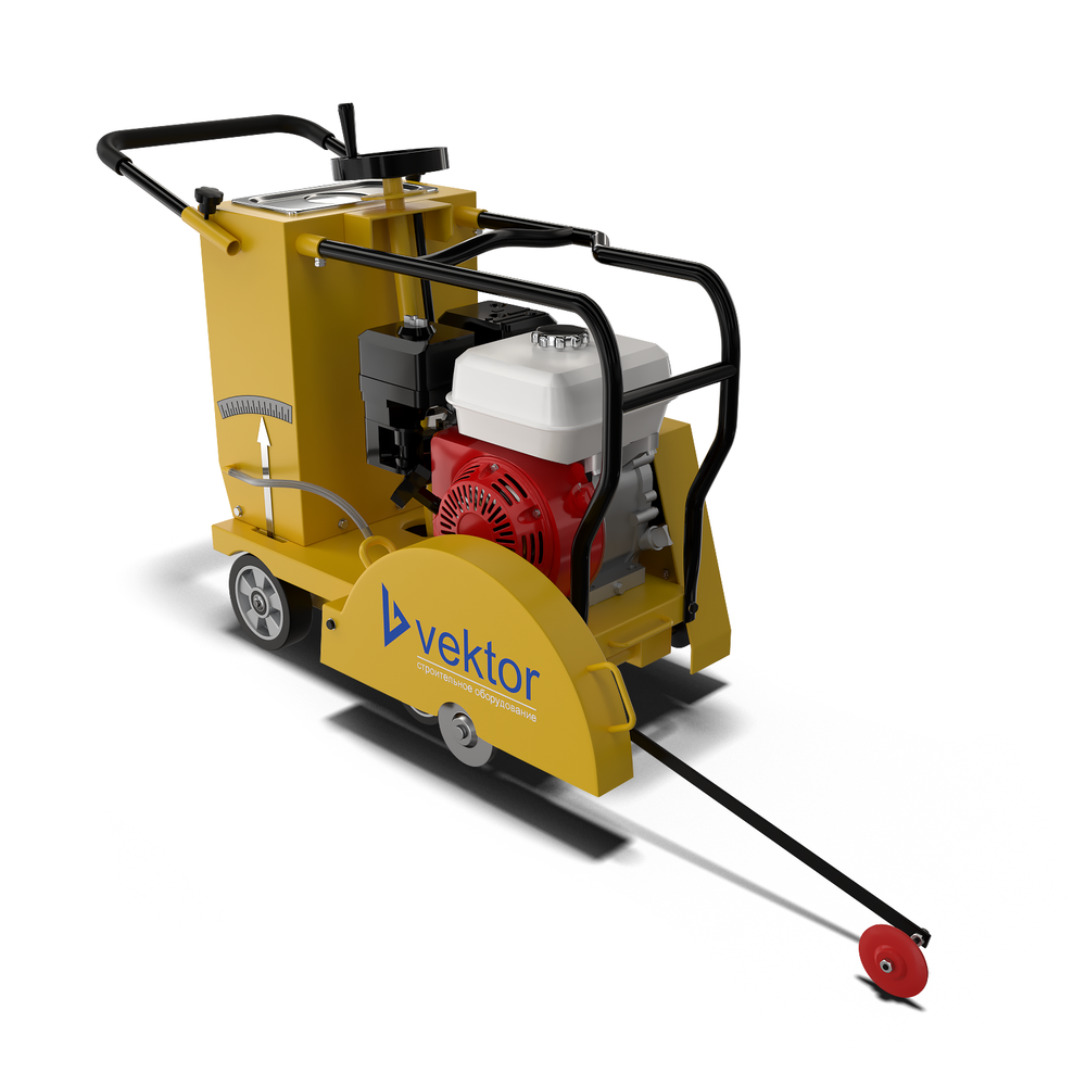 Швонарезчик бензиновый Vektor VFS-500 - Honda GX390 / глубина реза до 180 мм