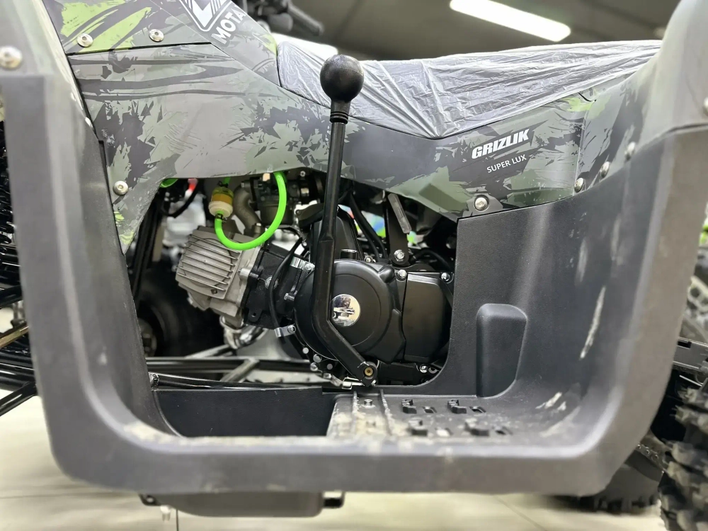 Квадроцикл MOTAX Grizlik Super Lux 125cc (2024). БУ - тест-драйв