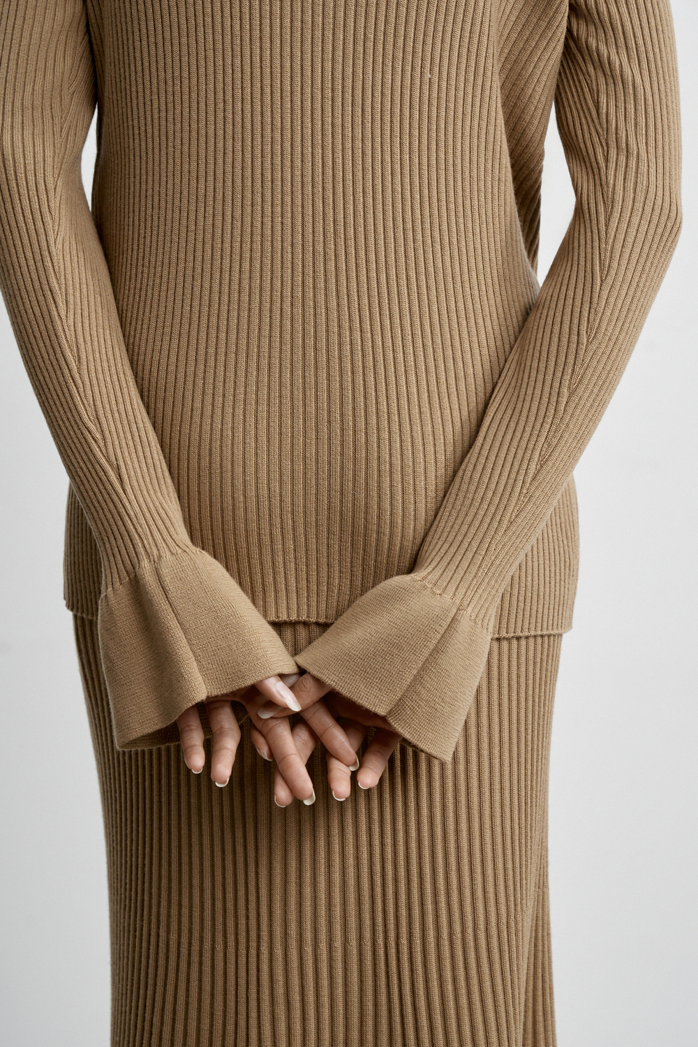 Рубашка INEZ, кэмел