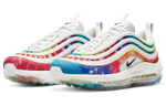 Nike Air Max 97 retro sports comfortable tie-dye fabric shock absorption non-slip low-top air cushion casual running shoes men's beige