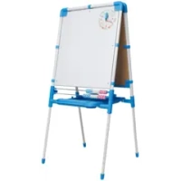 Доска знаний-мольберт двусторонний (INKDE1/Blue голубой)