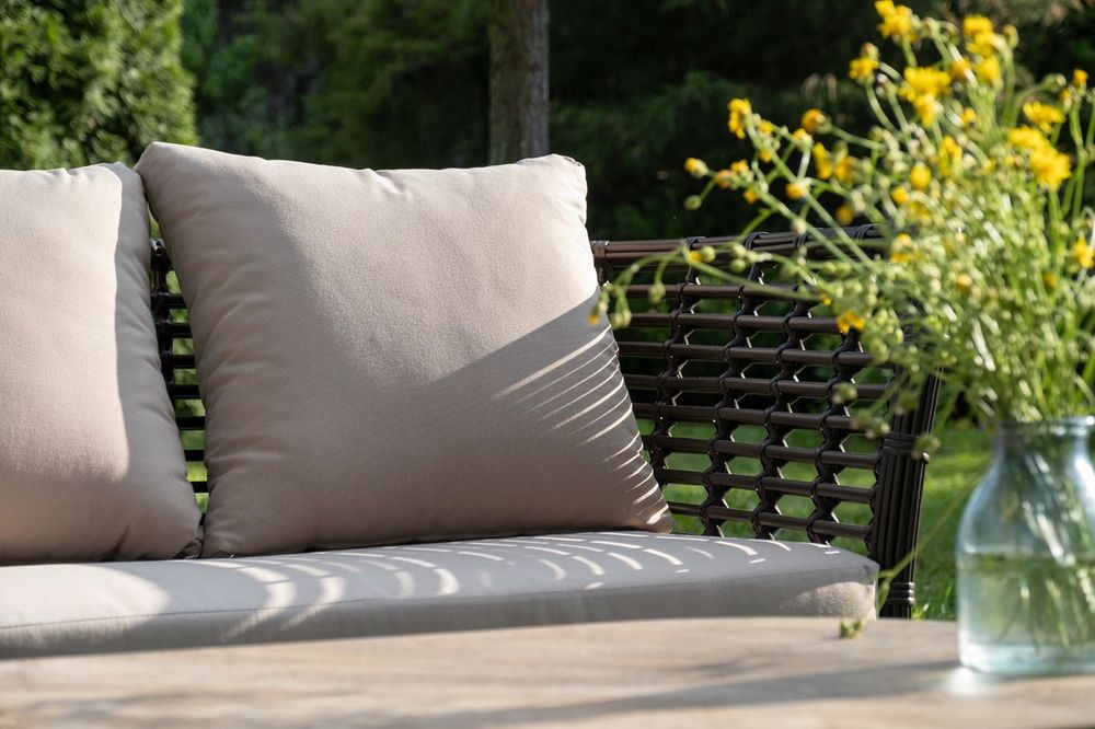 "Валенсия" лаунж-зона из искусственного ротанга, цвет бронзовый