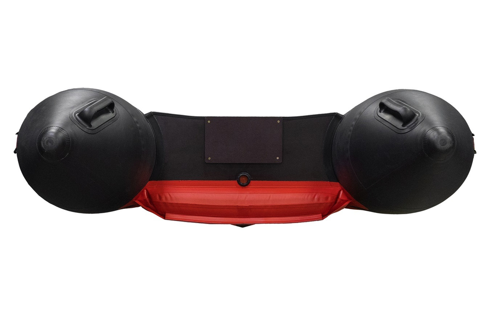 Лодка Таймень NX 3800 НДНД PRO красный/черный