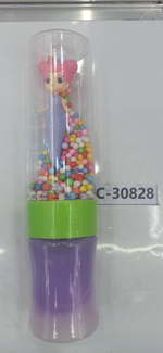 Лизун колба с русалкой и шариками 160г, 6 цвета микс, с-30828