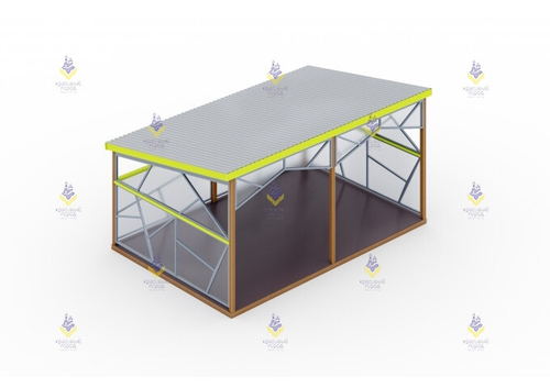 Теневой навес «Танграм» тип-1