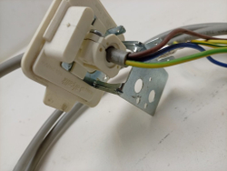 WKB61021PTMA кт40 Сетевой шнур для стиральной машины Beko 2836390200 б/у