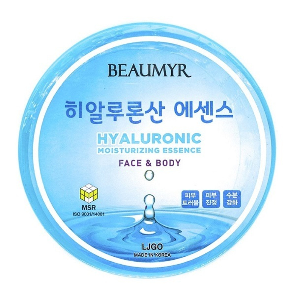 Эссенция для лица и тела увлажняющая с гиалуроновой кислотой Juno Beaumyr Hyaluronic Moisturizing Essence Face&Body 300мл