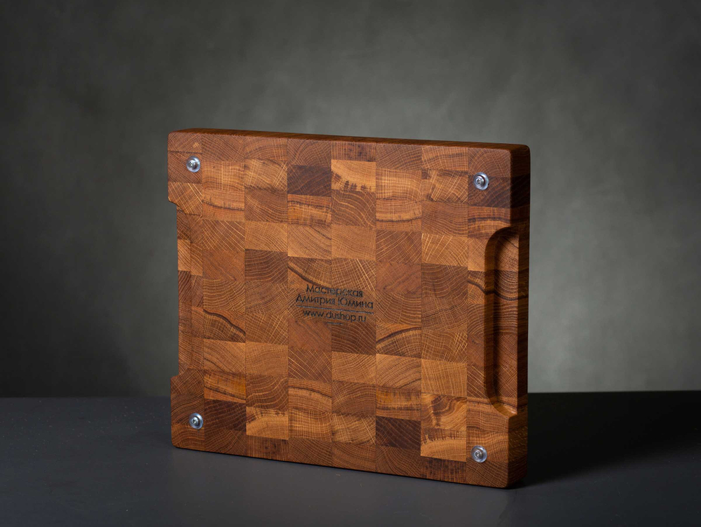 Доска дубовая 352х300х40