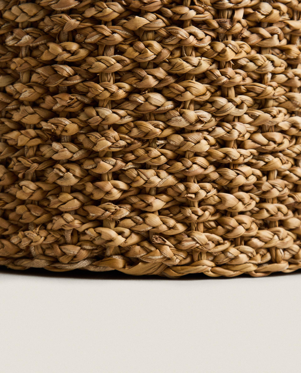 Zara Home Корзина из морской травы, цвет бежевый, 25 см