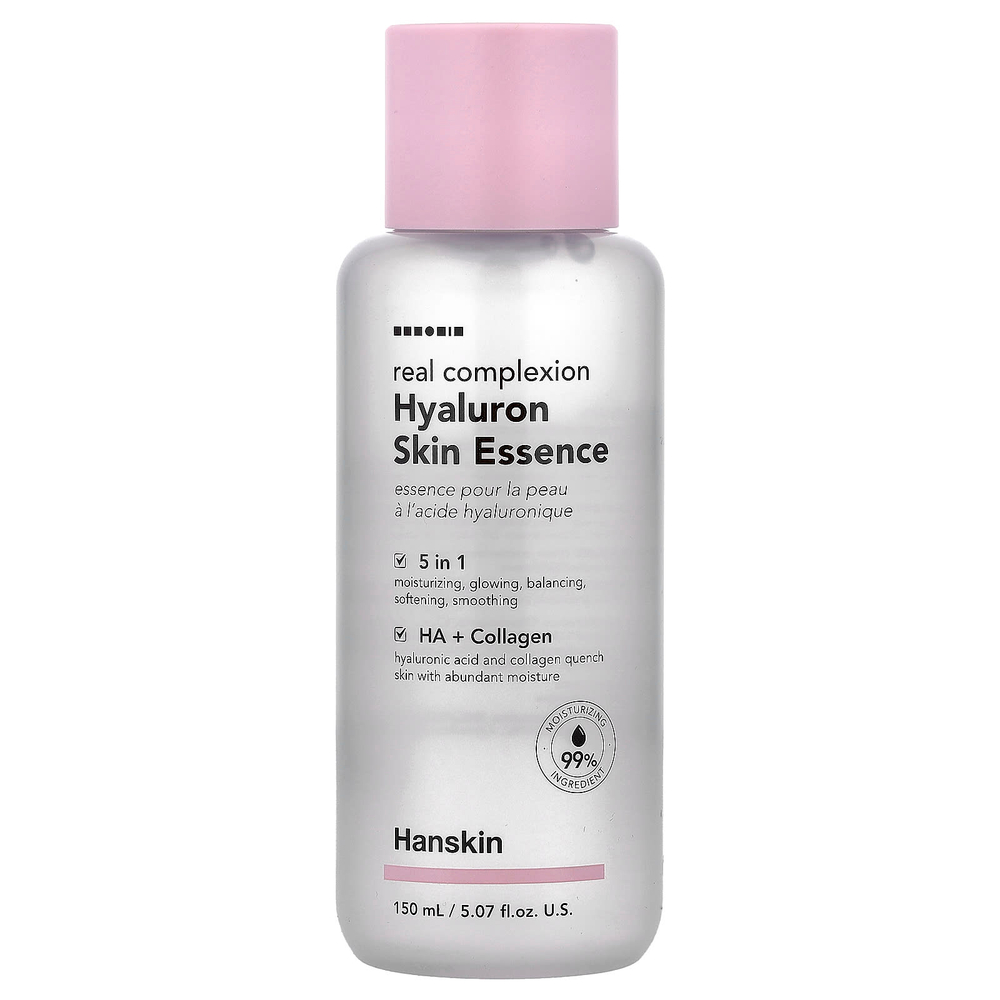 Hanskin, Real Complexion, Hyaluron Skin Essence, 150 мл (5,07 жидк. унции)