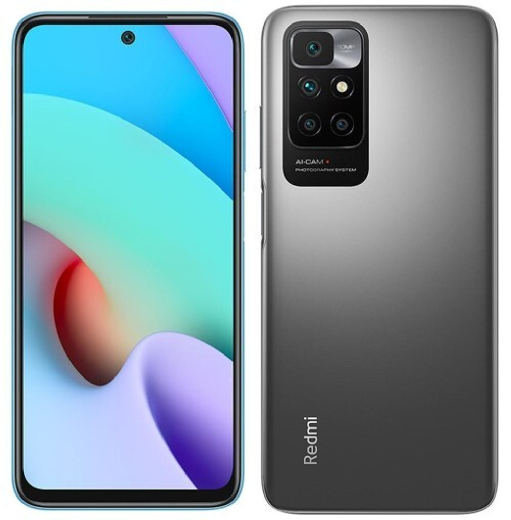 Смартфон Xiaomi Redmi 10 6/128 Carbon Gray Global
