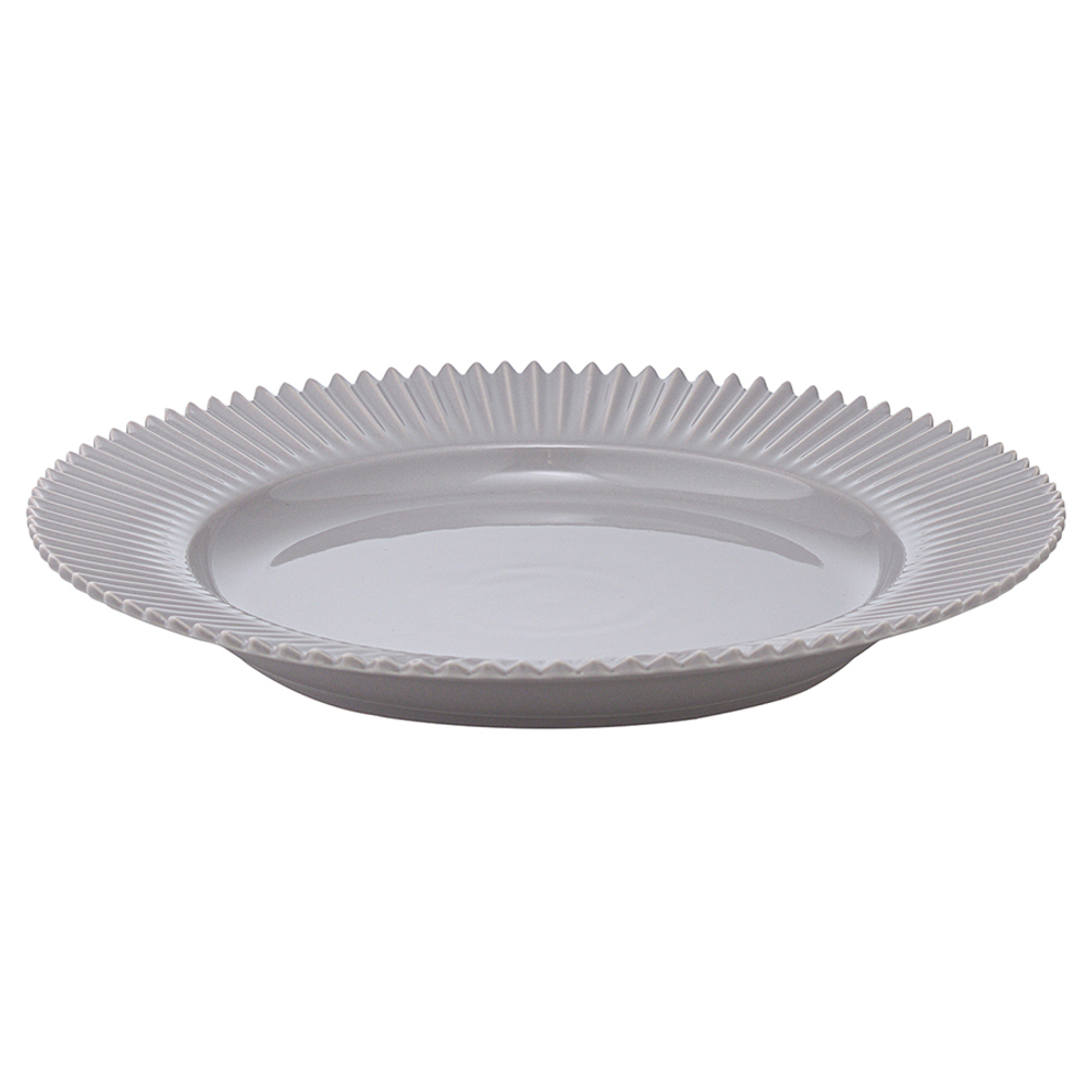 Набор из двух тарелок темно-серого цвета из коллекции edge, 26 см