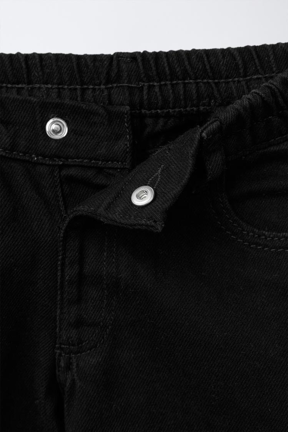 ZARA ДЖИНСЫ BAGGY, ЧЕРНЫЙ