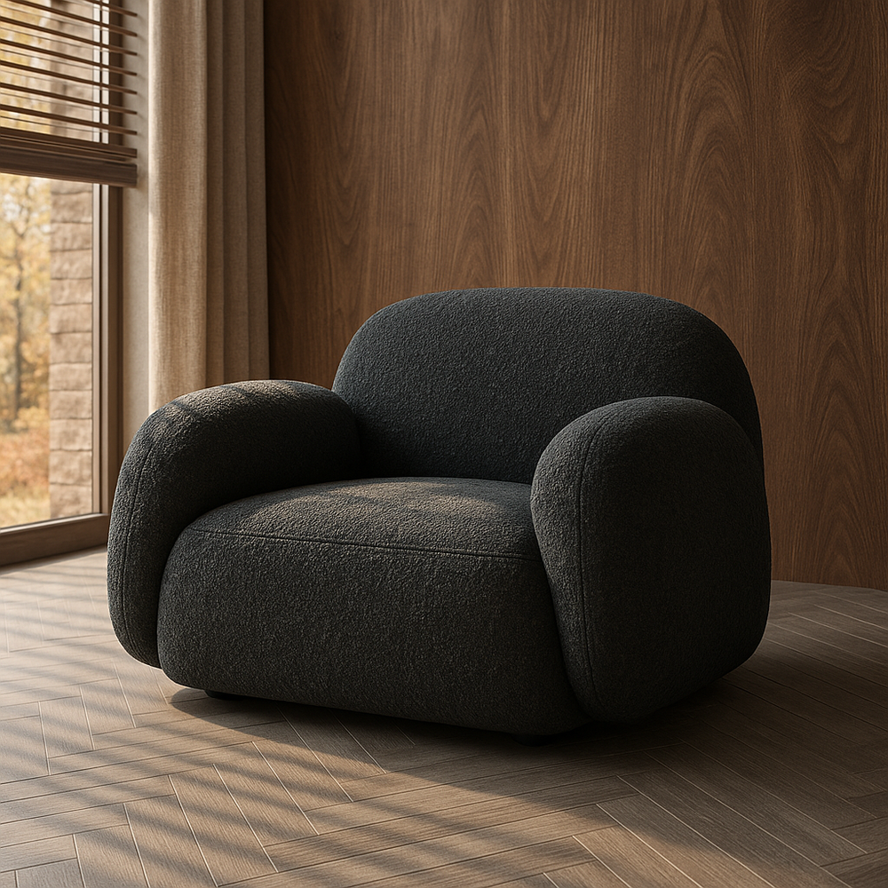 Дизайнерское кресло BLOB букле 229