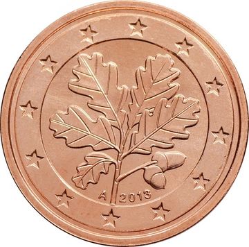 2 евроцента 2013 Германия (2 euro cent)