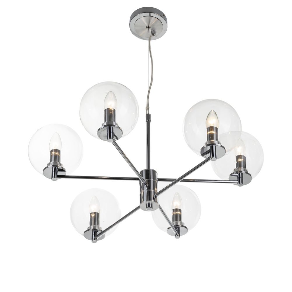 Citilux Галлен CL240161 Люстра подвесная Хром