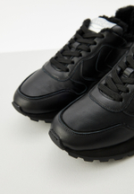 Кроссовки жен. Voile Blanche PARIS черный с мехом