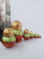 Матрёшка "Русская Тройка" 7мест 17см